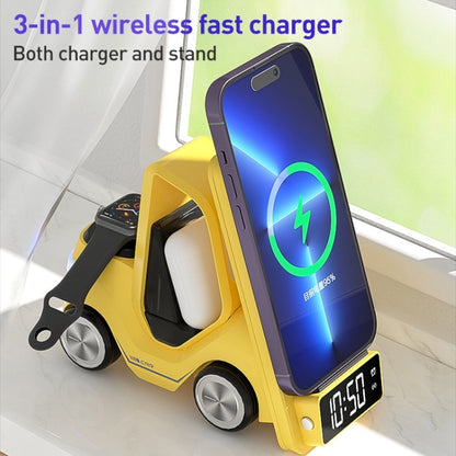 T20 Desktop Wireless Fast Charging Bracket(Yellow) - Wireless Charger Holders by PMC Jewellery | Online Shopping South Africa | PMC Jewellery | Buy Now Pay Later Mobicred