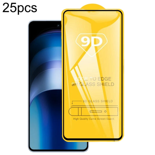 For vivo iQOO Neo9 Pro 25pcs 9D Full Glue Screen Tempered Glass Film - iQOO Neo9 Pro Tempered Glass by PMC Jewellery | Online Shopping South Africa | PMC Jewellery | Buy Now Pay Later Mobicred