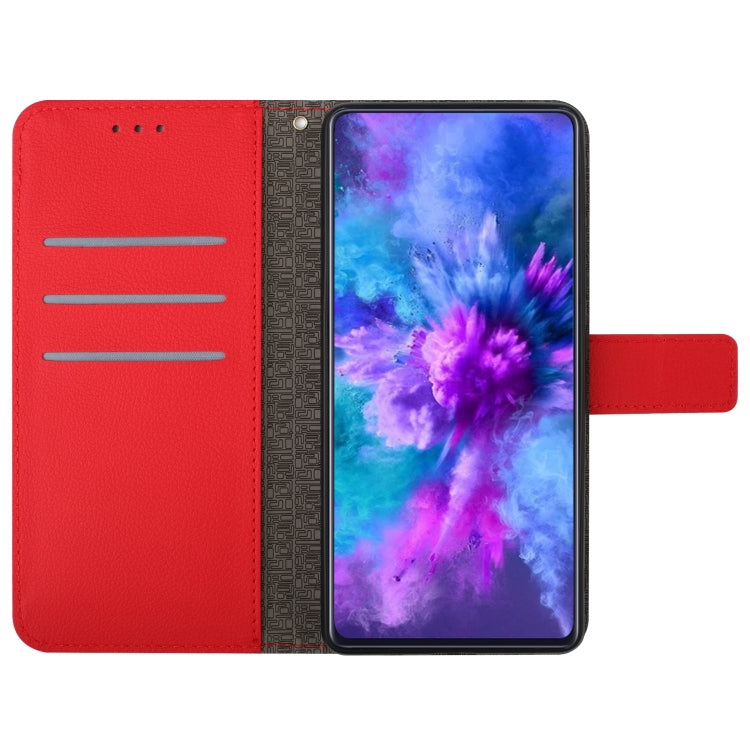 For Google Pixel 9 Pro Rhombic Grid Texture Leather Phone Case(Red) - Google Cases by PMC Jewellery | Online Shopping South Africa | PMC Jewellery | Buy Now Pay Later Mobicred