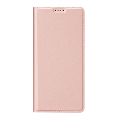 For Samsung Galaxy A55 5G DUX DUCIS Skin Pro Series Flip Leather Phone Case(Pink) - Galaxy Phone Cases by DUX DUCIS | Online Shopping South Africa | PMC Jewellery | Buy Now Pay Later Mobicred