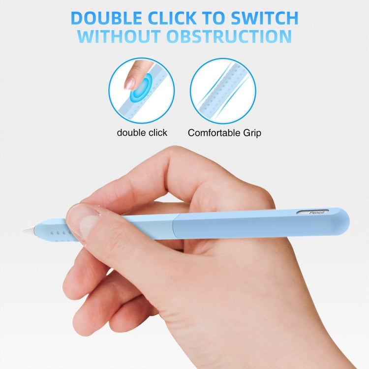 For Apple Pencil 2 / Pro DUX DUCIS Detachable Gradient Colorful Stylus Case(Gradient Blue) - Pencil Accessories by DUX DUCIS | Online Shopping South Africa | PMC Jewellery | Buy Now Pay Later Mobicred