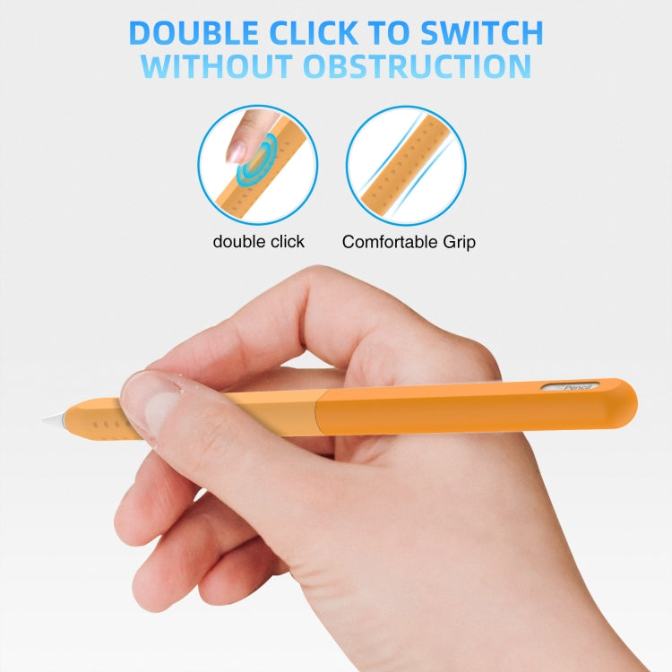 For Apple Pencil 2 / Pro DUX DUCIS Detachable Gradient Colorful Stylus Case(Gradient Orange) - Pencil Accessories by DUX DUCIS | Online Shopping South Africa | PMC Jewellery | Buy Now Pay Later Mobicred