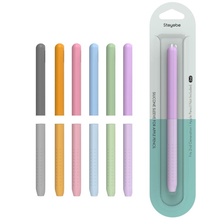 For Apple Pencil 2 / Pro DUX DUCIS Detachable Gradient Colorful Stylus Case(Gradient Purple) - Pencil Accessories by DUX DUCIS | Online Shopping South Africa | PMC Jewellery | Buy Now Pay Later Mobicred