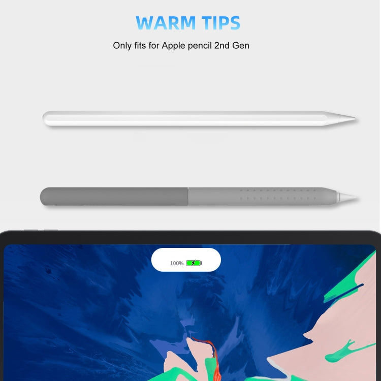 For Apple Pencil 2 / Pro DUX DUCIS Detachable Gradient Colorful Stylus Case(Gradient Grey) - Pencil Accessories by DUX DUCIS | Online Shopping South Africa | PMC Jewellery | Buy Now Pay Later Mobicred