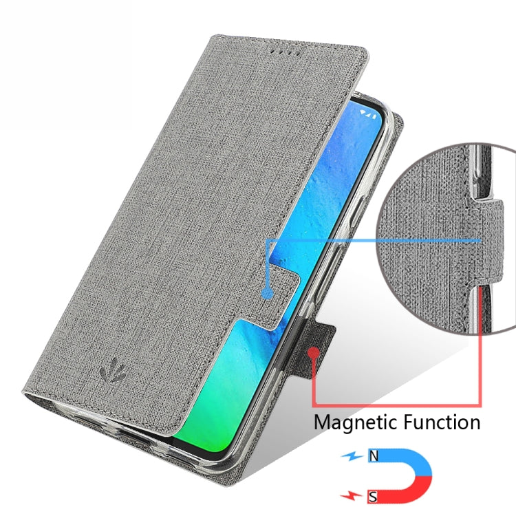 For LG Stylo 6 ViLi Side Button Magnetic Suction Type Shockproof TPU + PU Horizontal Flip Protective Case with Card Slot & Holder & Wallet(Blue) - LG by ViLi | Online Shopping South Africa | PMC Jewellery | Buy Now Pay Later Mobicred