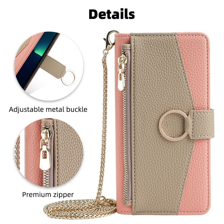 For Xiaomi Redmi K60 Ultra Crossbody Litchi Texture Leather Phone Case(Pink) - Redmi K60 Ultra Cases by PMC Jewellery | Online Shopping South Africa | PMC Jewellery | Buy Now Pay Later Mobicred