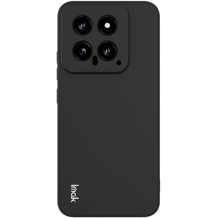 For Xiaomi 14 5G imak UC-4 Series Straight Edge TPU Phone Case(Black) - 14 Cases by imak | Online Shopping South Africa | PMC Jewellery | Buy Now Pay Later Mobicred