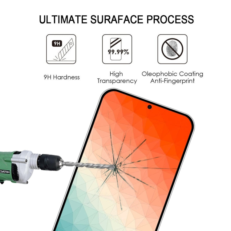 For Samsung Galaxy S24 5G 25pcs Full Glue Screen Tempered Glass Film, Support Fingerprint Unlocking - Galaxy S24 5G Tempered Glass by PMC Jewellery | Online Shopping South Africa | PMC Jewellery | Buy Now Pay Later Mobicred