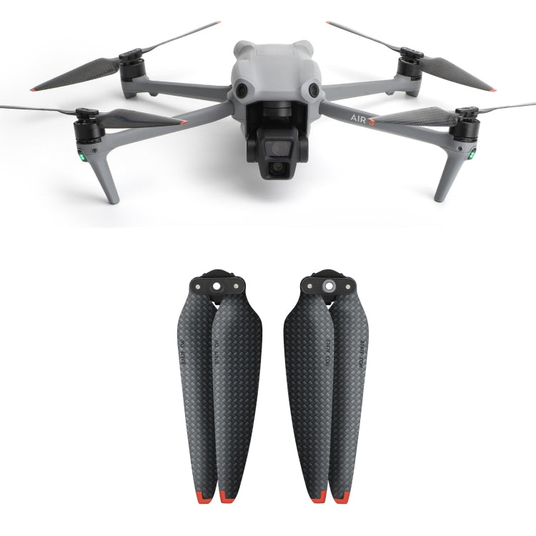 For DJI Air 3 Sunnylife 8747F Carbon Fiber Paddle Propeller Wing Blade, Quantity:1 Pair - Others by Sunnylife | Online Shopping South Africa | PMC Jewellery | Buy Now Pay Later Mobicred