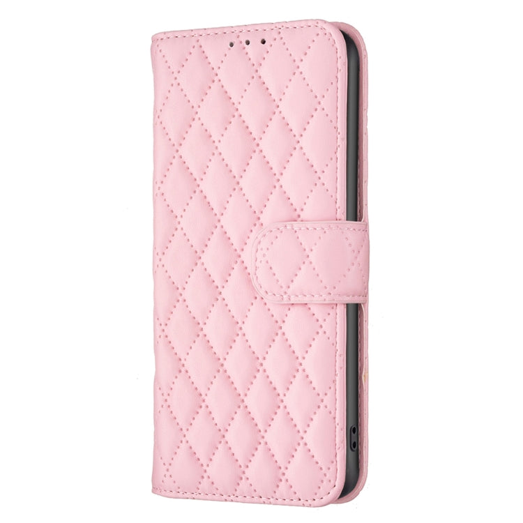 For Tecno Spark Go 2024 / 20C Diamond Lattice Wallet Flip Leather Phone Case(Pink) - Tecno Cases by PMC Jewellery | Online Shopping South Africa | PMC Jewellery | Buy Now Pay Later Mobicred