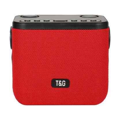 T&G TG545DK Home Handheld Dual-microphone KTV Wireless Bluetooth Speaker with Flashlight(Camouflage) - Desktop Speaker by T&G | Online Shopping South Africa | PMC Jewellery | Buy Now Pay Later Mobicred