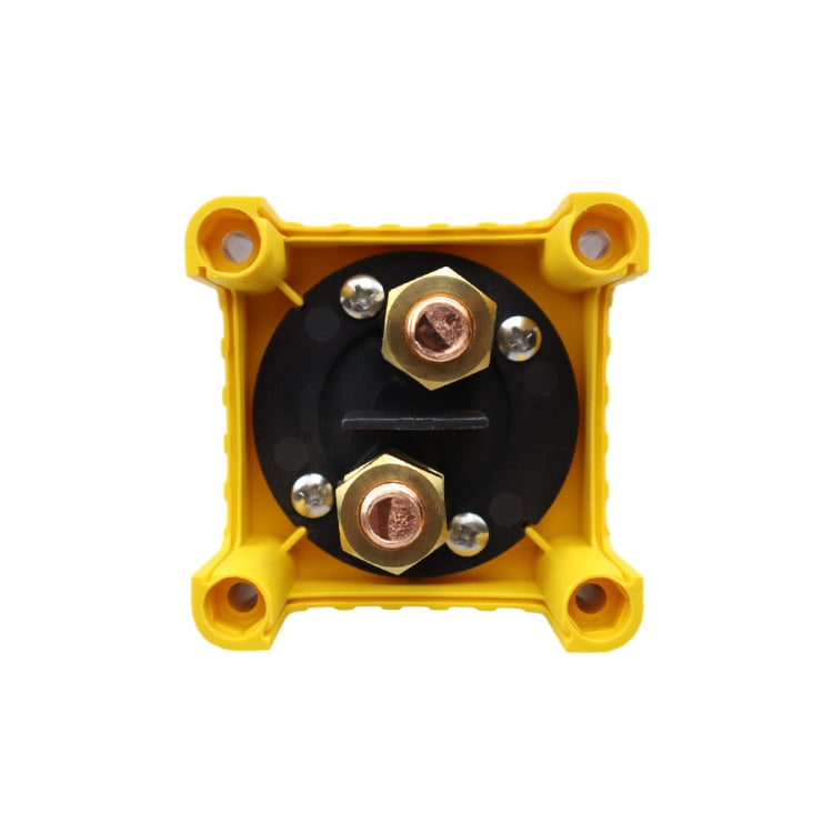 CP-4342 Yacht RV Single-circuit High-current Knob Power-off Switch(Yellow) - Car Switches by PMC Jewellery | Online Shopping South Africa | PMC Jewellery | Buy Now Pay Later Mobicred