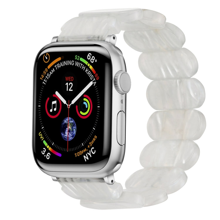 For Apple Watch Series 6 40mm Stretch Rope Resin Watch Band(Fluorescent Color) - Watch Bands by PMC Jewellery | Online Shopping South Africa | PMC Jewellery