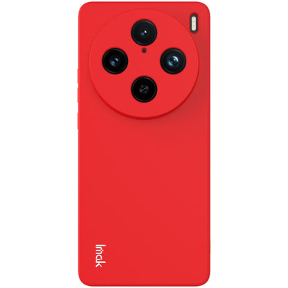 For vivo X100 Pro 5G imak UC-4 Series Straight Edge TPU Phone Case(Red) - X100 Pro Cases by imak | Online Shopping South Africa | PMC Jewellery | Buy Now Pay Later Mobicred