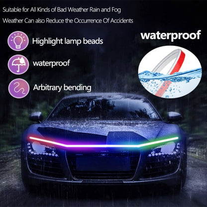 Car Startup Scan Through Hood LED Daytime Running Atmosphere Light, APP Control, Length:1.8m(Symphony) - Running Lights by PMC Jewellery | Online Shopping South Africa | PMC Jewellery | Buy Now Pay Later Mobicred