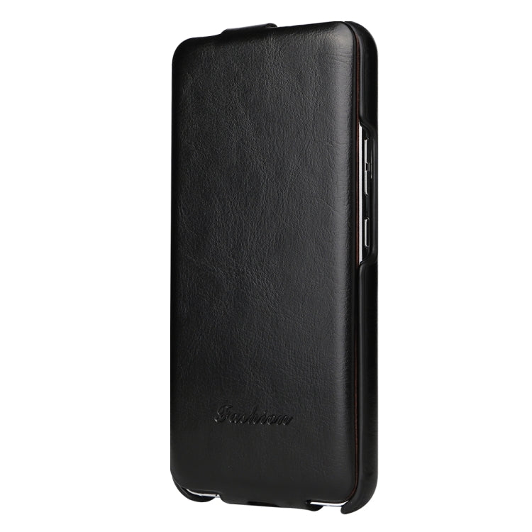 For Samsung Galaxy S24+ 5G Fierre Shann 64 Texture Vertical Flip PU Leather Phone Case(Black) - Galaxy S24+ 5G Cases by FIERRE SHANN | Online Shopping South Africa | PMC Jewellery | Buy Now Pay Later Mobicred