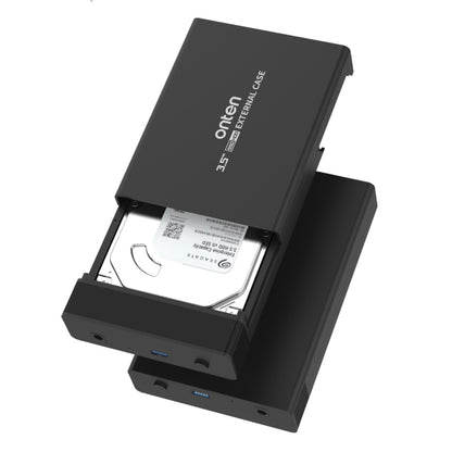 Onten UHD3 3.5 inch USB3.0 HDD External Hard Drive Enclosure(EU Plug) - HDD Enclosure by Onten | Online Shopping South Africa | PMC Jewellery | Buy Now Pay Later Mobicred