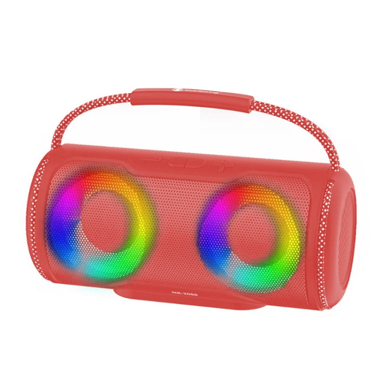 NewRixing NR2088 Wireless Portable TWS Bluetooth Speaker(Red) - Desktop Speaker by NewRixing | Online Shopping South Africa | PMC Jewellery | Buy Now Pay Later Mobicred