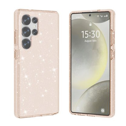 For Samsung Galaxy S25 Ultra 5G Shockproof Terminator Glitter Powder Phone Case(Gold) - Galaxy S25 Ultra 5G Cases by PMC Jewellery | Online Shopping South Africa | PMC Jewellery | Buy Now Pay Later Mobicred