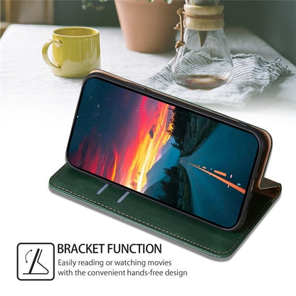 For Motorola Edge 5G 2024 Gloss Oil Solid Color Magnetic Leather Phone Case(Green) - Motorola Cases by PMC Jewellery | Online Shopping South Africa | PMC Jewellery | Buy Now Pay Later Mobicred