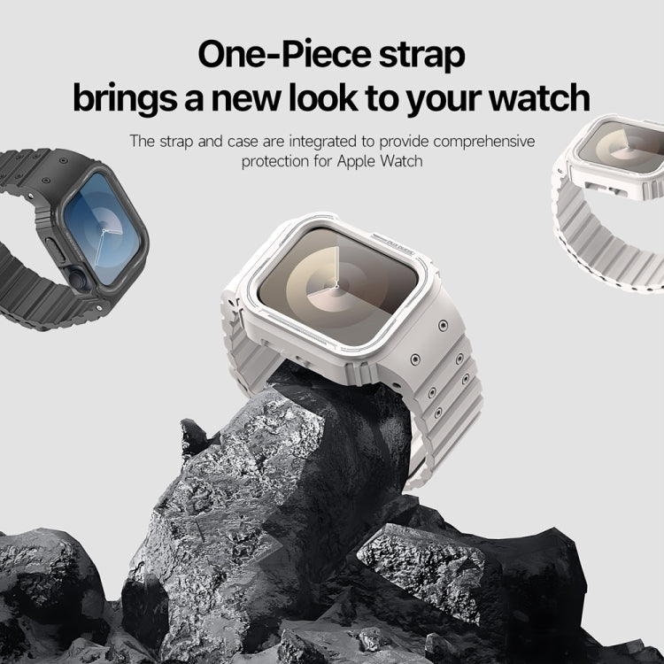 For Apple Watch SE 2023 44mm DUX DUCIS OA Series Integrated Magnetic Watch Band(Starlight) - Watch Bands by DUX DUCIS | Online Shopping South Africa | PMC Jewellery | Buy Now Pay Later Mobicred