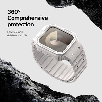 For Apple Watch Series 9 41mm DUX DUCIS OA Series Integrated Magnetic Watch Band(Starlight) - Watch Bands by DUX DUCIS | Online Shopping South Africa | PMC Jewellery | Buy Now Pay Later Mobicred