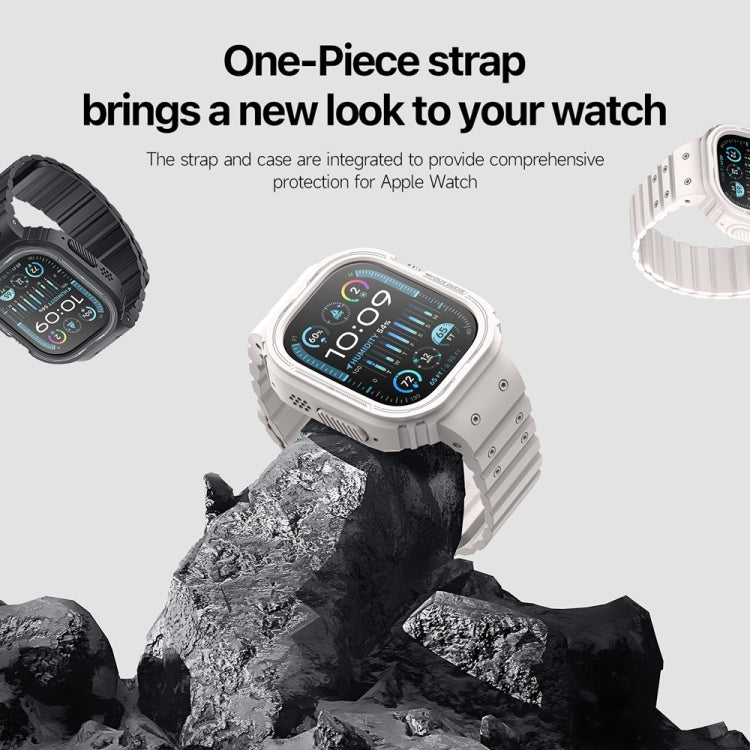 For Apple Watch Ultra 49mm DUX DUCIS OA Series Integrated Magnetic Watch Band(Starlight) - Watch Bands by DUX DUCIS | Online Shopping South Africa | PMC Jewellery | Buy Now Pay Later Mobicred