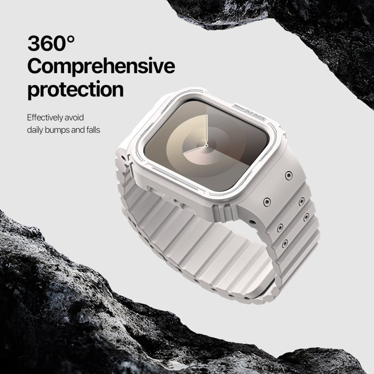 For Apple Watch SE 2022 44mm DUX DUCIS OA Series Integrated Magnetic Watch Band(Starlight) - Watch Bands by DUX DUCIS | Online Shopping South Africa | PMC Jewellery | Buy Now Pay Later Mobicred