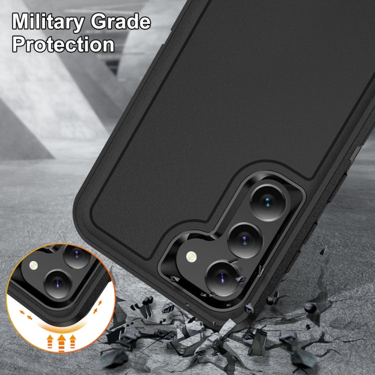 For Samsung Galaxy S24+ 5G / S25+ 5G Life Waterproof Rugged Phone Case(Black) - Galaxy S24+ 5G Cases by PMC Jewellery | Online Shopping South Africa | PMC Jewellery | Buy Now Pay Later Mobicred