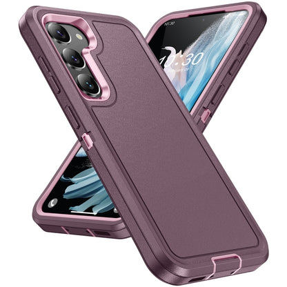 For Samsung Galaxy S24+ 5G / S25+ 5G Life Waterproof Rugged Phone Case(Purple + Pink) - Galaxy S24+ 5G Cases by PMC Jewellery | Online Shopping South Africa | PMC Jewellery | Buy Now Pay Later Mobicred