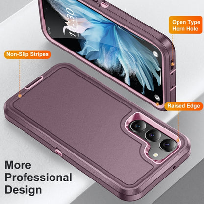 For Samsung Galaxy S24+ 5G / S25+ 5G Life Waterproof Rugged Phone Case(Purple + Pink) - Galaxy S24+ 5G Cases by PMC Jewellery | Online Shopping South Africa | PMC Jewellery | Buy Now Pay Later Mobicred