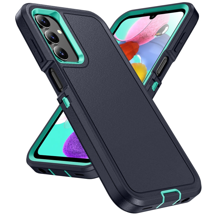 For Samsung Galaxy A15 5G Life Waterproof Rugged Phone Case(Dark Blue + Light Blue) - Galaxy Phone Cases by PMC Jewellery | Online Shopping South Africa | PMC Jewellery