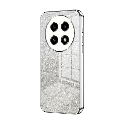 For OPPO A2 Pro Gradient Glitter Powder Electroplated Phone Case(Silver) - A2 Pro Cases by PMC Jewellery | Online Shopping South Africa | PMC Jewellery | Buy Now Pay Later Mobicred