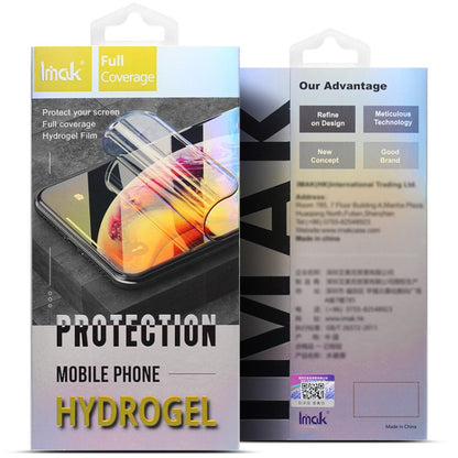 For ZTE nubia Red Magic 9 Pro+ 2pcs imak Curved Hydrogel Film Pnone Back Protector - ZTE Tempered Glass by imak | Online Shopping South Africa | PMC Jewellery