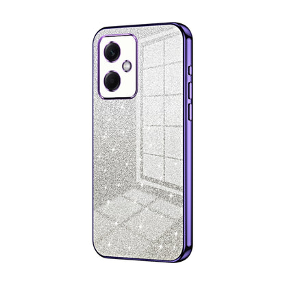 For Xiaomi Redmi Note 12R Pro Gradient Glitter Powder Electroplated Phone Case(Purple) - Xiaomi Cases by PMC Jewellery | Online Shopping South Africa | PMC Jewellery | Buy Now Pay Later Mobicred