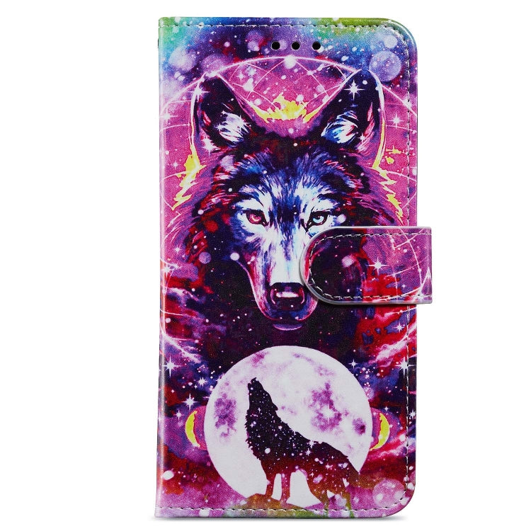 For Blackview A53 Pro Painted Pattern Horizontal Flip Leather Phone Case(Wolf Totem) - More Brand by PMC Jewellery | Online Shopping South Africa | PMC Jewellery | Buy Now Pay Later Mobicred