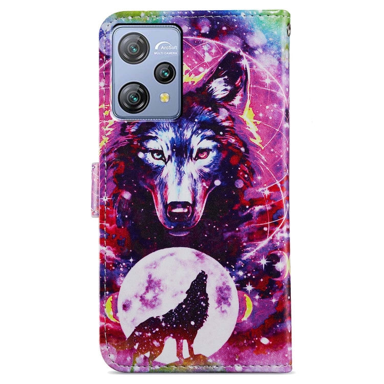 For Blackview A53 Pro Painted Pattern Horizontal Flip Leather Phone Case(Wolf Totem) - More Brand by PMC Jewellery | Online Shopping South Africa | PMC Jewellery | Buy Now Pay Later Mobicred