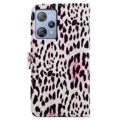 For Blackview A53 Pro Painted Pattern Horizontal Flip Leather Phone Case(Leopard) - More Brand by PMC Jewellery | Online Shopping South Africa | PMC Jewellery | Buy Now Pay Later Mobicred