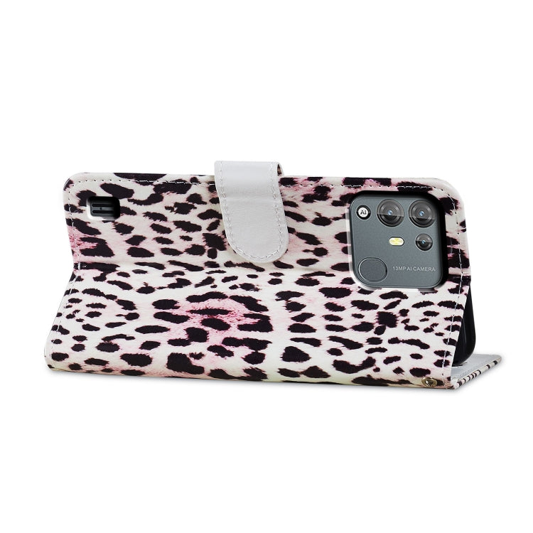 For Blackview A55 Pro Painted Pattern Horizontal Flip Leather Phone Case(Leopard) - More Brand by PMC Jewellery | Online Shopping South Africa | PMC Jewellery | Buy Now Pay Later Mobicred