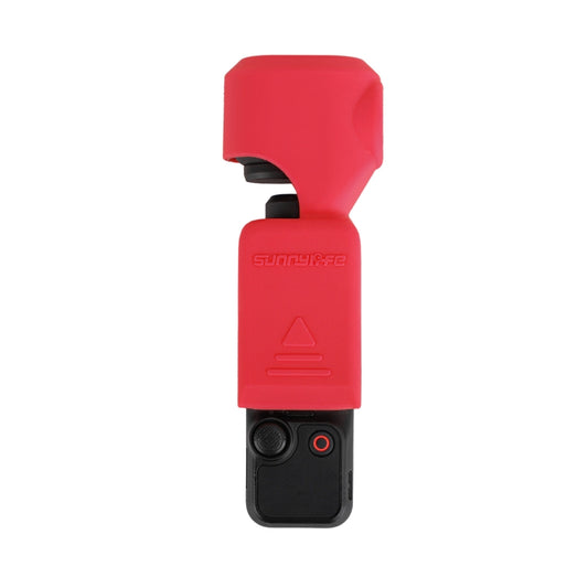 For DJI Osmo Pocket 3 Sunnylife OP3-BHT746 Silicone Protective Case(Red) - Case & Bags by Sunnylife | Online Shopping South Africa | PMC Jewellery | Buy Now Pay Later Mobicred