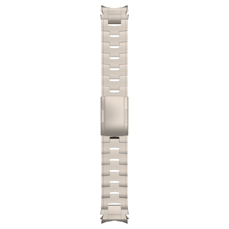 For Samsung Galaxy Watch6/6 Classic/5/5 Pro Button Style Titanium Steel Metal Watch Band(Grey) - Watch Bands by PMC Jewellery | Online Shopping South Africa | PMC Jewellery