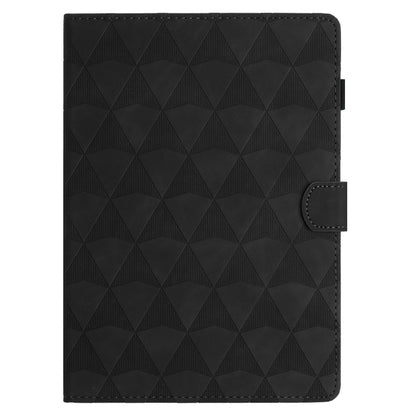 For iPad Pro 11 2024 Diamond Texture Embossed Leather Smart Tablet Case(Black) - iPad Pro 11 2024 Cases by PMC Jewellery | Online Shopping South Africa | PMC Jewellery | Buy Now Pay Later Mobicred