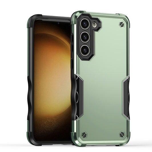 For Samsung Galaxy S24 5G Non-slip Shockproof Armor Phone Case(Green) - Galaxy S24 5G Cases by PMC Jewellery | Online Shopping South Africa | PMC Jewellery