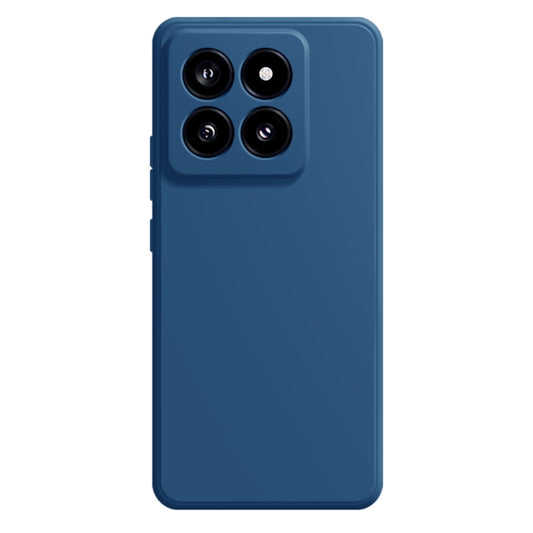 For Xiaomi 14 Pro Imitation Liquid Silicone Phone Case(Blue) - 14 Pro Cases by PMC Jewellery | Online Shopping South Africa | PMC Jewellery