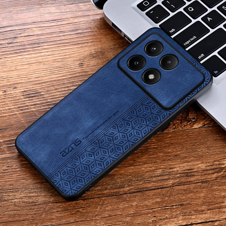 For Xiaomi Redmi K70 AZNS 3D Embossed Skin Feel Phone Case(Sapphire Blue) - K70 Cases by AZNS | Online Shopping South Africa | PMC Jewellery | Buy Now Pay Later Mobicred