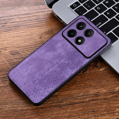 For Xiaomi Redmi K70 Pro AZNS 3D Embossed Skin Feel Phone Case(Purple) - K70 Pro Cases by AZNS | Online Shopping South Africa | PMC Jewellery | Buy Now Pay Later Mobicred