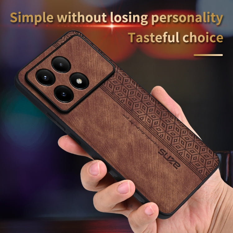 For Xiaomi Redmi K70 AZNS 3D Embossed Skin Feel Phone Case(Sapphire Blue) - K70 Cases by AZNS | Online Shopping South Africa | PMC Jewellery | Buy Now Pay Later Mobicred