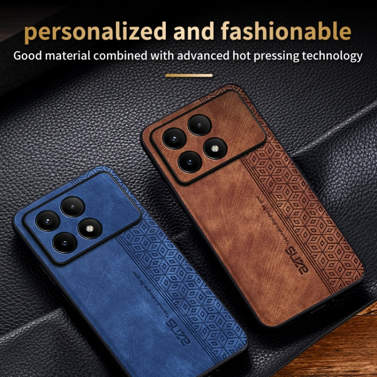 For Xiaomi Redmi K70 Pro AZNS 3D Embossed Skin Feel Phone Case(Purple) - K70 Pro Cases by AZNS | Online Shopping South Africa | PMC Jewellery | Buy Now Pay Later Mobicred