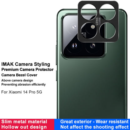For Xiaomi 14 Pro 5G IMAK Metal Camera Lens Protector Cover - For Xiaomi by imak | Online Shopping South Africa | PMC Jewellery