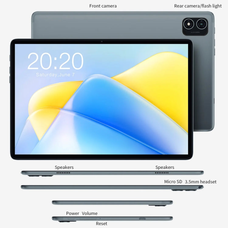 Teclast P40HD 4G LTE Tablet PC 10.1 inch, 8GB+128GB,  Android 13 Unisoc T606 Octa Core, Support Dual SIM - TECLAST by TECLAST | Online Shopping South Africa | PMC Jewellery
